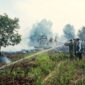 KARHUTLA KALSEL – Prajurit Korem 101/Antasari bersama tim gabungan melakukan pemadaman kebakaran hutan dan lahan (karhutla) di sejumlah wilayah Kalimantan Selatan, Jumat (21/8/2026). Penanganan dilakukan di 17 titik dengan total luas lahan terbakar diperkirakan lebih dari 100 hektare. (foto:Penrem 101/Ant)
