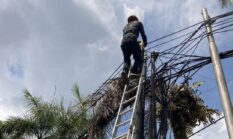 Kabel Semrawut Ditata, Pemko Banjarmasin Siapkan Aturan Fiber Optik