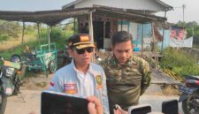 Walikota Banjarmasin H Muhammad Yamin HR  Dandim 1007/Banjarmasin Letkol Czi Slamet Riyadi (Foto Mercy)