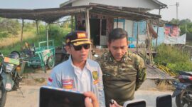 Walikota Banjarmasin H Muhammad Yamin HR  Dandim 1007/Banjarmasin Letkol Czi Slamet Riyadi (Foto Mercy)