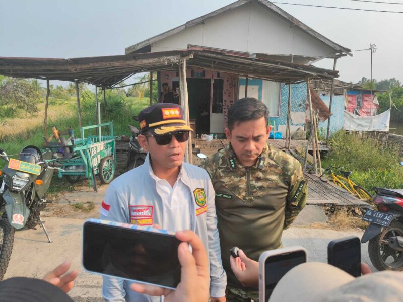 Walikota Banjarmasin H Muhammad Yamin HR  Dandim 1007/Banjarmasin Letkol Czi Slamet Riyadi (Foto Mercy)