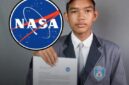 PRESTASI ANAK BANUA – Siswa SMAN 12 Banjarmasin Muhammad Abdillah bersama rekan-rekan dan pendamping usai mendapat apresiasi setelah berhasil menemukan dan melaporkan celah keamanan pada salah satu aset digital NASA. Prestasi tersebut mendapat apresiasi dari Forum Kerukunan Pemerhati Warga Kalimantan (FKPWK). (Foto: Istimewa)