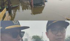 Jembatan Saka Harang Ambruk, Ketua Komisi DPRD Kota Banjarmasin Gercep Datang ke TKP Kurang dari Sejam