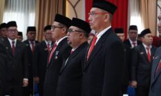 Pulang Umroh, Yamin Langsung Lantik 7 Kepala SKPD