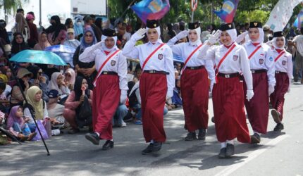 Ragam Budaya, Kostum dan Kreativitas Semarakkan Karnaval HUT Ke-81 RI di Kotabaru