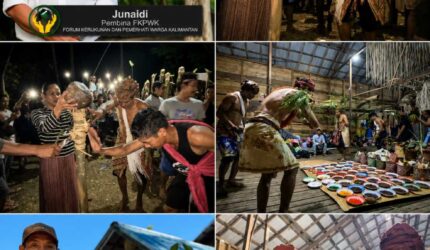 Aruh Batumban, Napas Kehidupan Dayak Meratus yang Terus Dijaga di Pegunungan Meratus