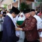Gubernur Haji Muhidin Menerima Kunjungan Menteri Agama RI KH Nasaruddin Umar di Banjarmasin (foto:adpim)