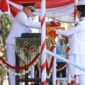 Gubernur Kalsel Haji Muhidin Menjadi Inspektur Upacara pada Peringatan HUT ke-81 Republik Indonesia di Kalimantan Selatan (foto:adpim)