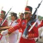 Pemkab Kotabaru Laksanakan Upacara Penurunan Bendera HUT ke-81 RI Dengan Khidmat