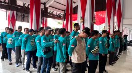 Wali Kota Yamin Lepas 145 Pemuda Karang Taruna Banjarmasin Ikuti Kemah Karya Bakti di Tanah Laut