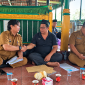 Kepala Bidang Kebudayaan Disbudporapar Kota Banjarmasin, Emil Salim, ST., MA dan Ketua Umum Yayasan Restu Sultan Suriansyah, Syarifudin Nur, SE