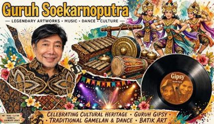 Jejak Karya Legendaris Guruh Soekarnoputra, Sang Maestro Seni Putra Bung Karno