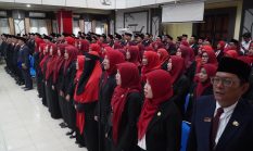 150 ASN Pemko Banjarmasin Dilantik, Yamin HR Tekankan Penguatan Pelayanan Publik