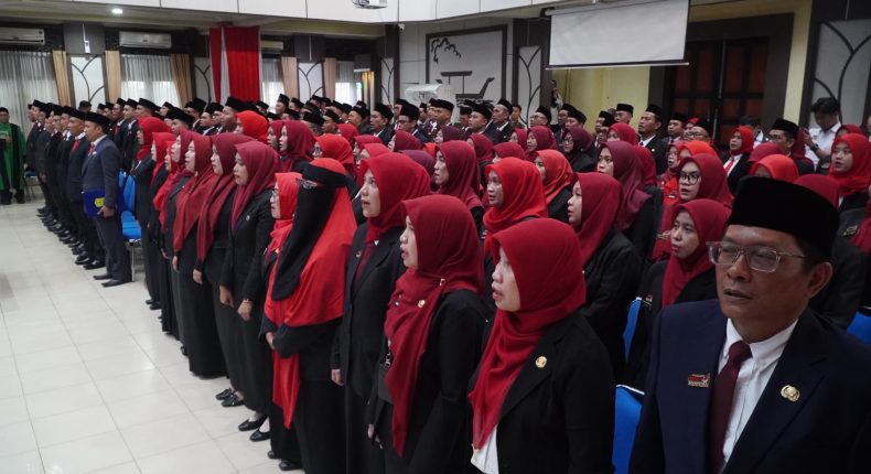 150 ASN Pemko Banjarmasin Dilantik, Yamin HR Tekankan Penguatan Pelayanan Publik