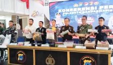216 Koli Rokok Ilegal dan Dua Kasus Arisan Online Diungkap Polresta Banjarmasin