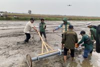 Implementasi Proyek Perubahan, DKP3 Banjarmasin Tanam Benih Padi Inpari 32