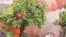 Empat Rumah Terbakar di Cempaka XI Banjarmasin, Terduga Pelaku Diamankan Polisi
