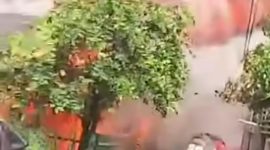 Empat Rumah Terbakar di Cempaka XI Banjarmasin, Terduga Pelaku Diamankan Polisi