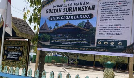 Tak Ada Lagi Pedagang dan Pengemis di Area Makam ‘Raja Banjar’
