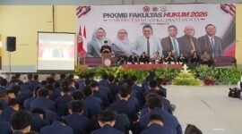 Mahasiswa Baru Fakultas Hukum Uniska Ikuti PKKMB 2026
