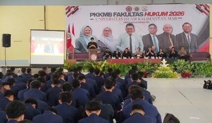 Mahasiswa Baru Fakultas Hukum Uniska Ikuti PKKMB 2026