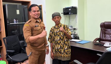 Kabag Umum Salurkan Santunan Kepada Komunitas Tuna Rungu