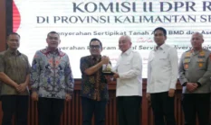 Gubernur Muhidin Apresiasi Kunjungan Komisi II DPR RI