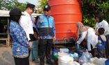 Tinjau Distribusi Air Bersih, Yamin Harap Warga Kuin Cerucuk Tak Lagi Kesulitan