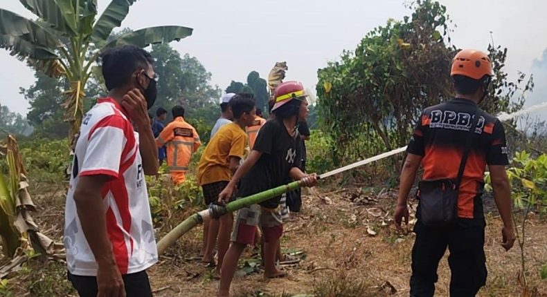 Ribuan Relawan Banjarmasin Turun Bantu Tangani Karhutla, Banjarmasin Tak Dapat Bagian Banpres 100 miliar