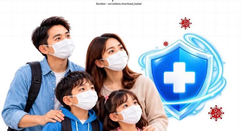 Lindungi Anak Dengan Imunisasi dan Resiko Kabut Asap