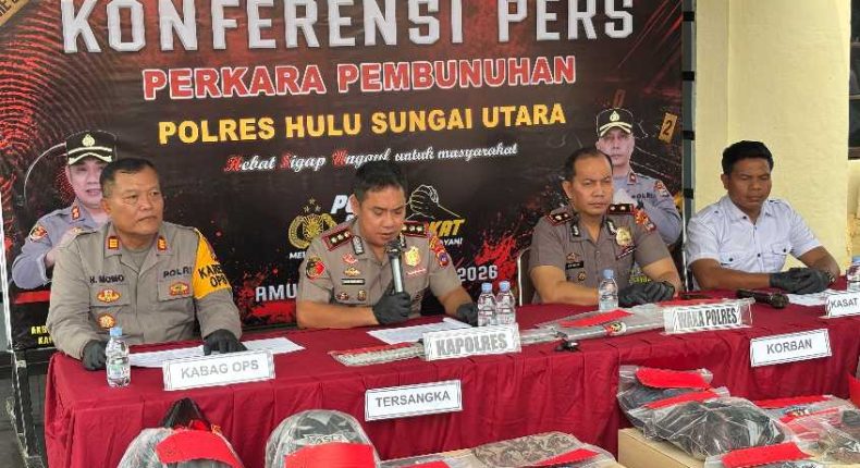 Utang Rp5,7 Juta Berujung Maut, AS Habisi Nyawa Juhrani dan Kabur ke Kalteng, Ditangkap di Tabunganen