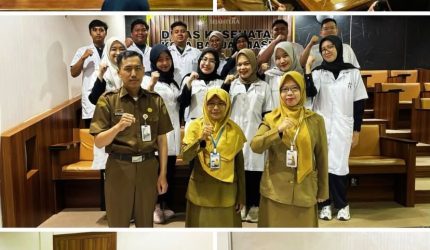 Dinkes Banjarmasin Bekali Mahasiswa ULM Ilmu Kesmas