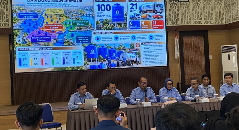 Sebar 100 Tandon dan 21 Tangki Untuk Penuhi Kebutuhan Air Bersih