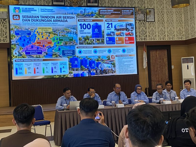 Sebar 100 Tandon dan 21 Tangki Untuk Penuhi Kebutuhan Air Bersih