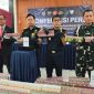 Sinergi Bea Cukai – TNI dan AVSEC Ungkap 4,23 Juta Batang Rokok Ilegal dan 1,1 Kg Emas, Dandempom : Laporkan Jika ada Dugaan Keterlibatan Oknum