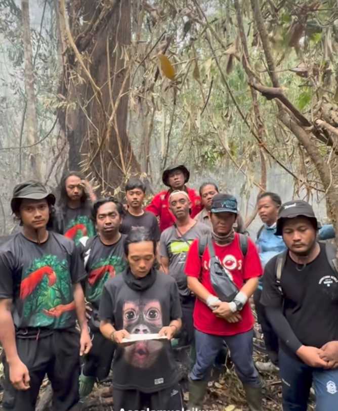 Relawan Karhutla di Tanjung Puting Tarik Diri, Desak Pemerintah Kerahkan Water Bombing