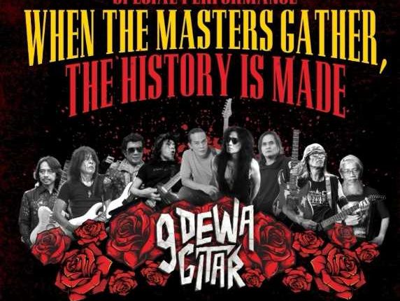 9 Dewa Gitar Bakal Tampil jadi Pembuka Konser Guns N’ Roses di Jakarta