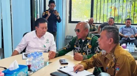 Bupati Muhammad Rusli Audiensi Ke Balai KSDA Kalsel
