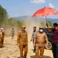 Bupati Muhammad Rusli Tinjau Lokasi Rencana Jalan Pembangunan Pelabuhan