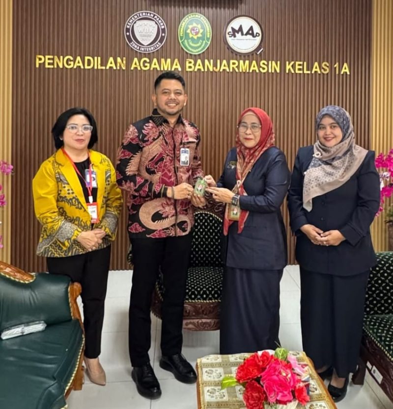 BRI BO Banjarmasin Samudera Perkuat Silaturahmi dan Sinergi dengan Pengadilan Agama Banjarmasin