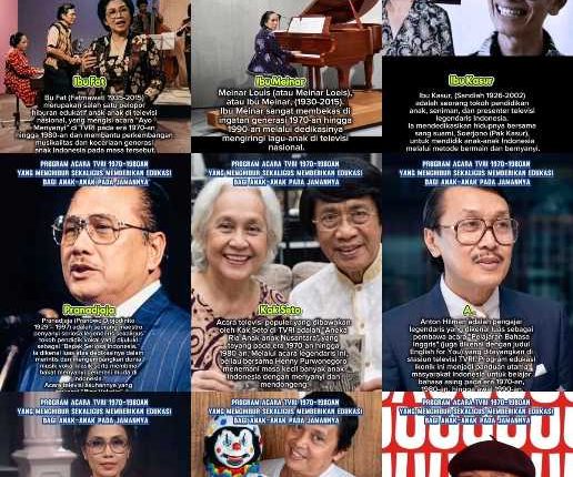Jika Ingat 9 Tokoh TVRI Ini, Fix Umurmu di Atas 50 Tahun!