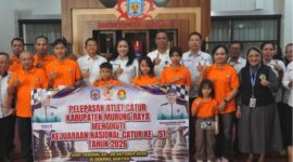 Pemkab Mura Lepas 7 Atlet Junior ke Kejurnas Catur di Serang
